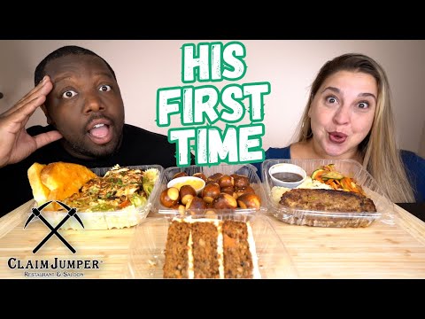 Trying CLAIM JUMPER for the FIRST TIME! [Food Review]