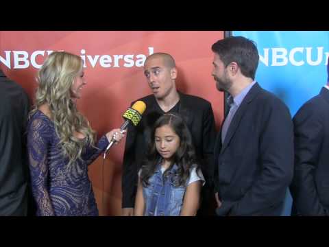 Kirk Acevedo and Noah Bean from Syfy "12 Monkeys" @ NBC Red Carpet | AfterBuzz TV Interview