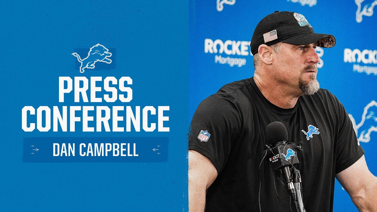 Dan Campbell Press Conference | Oct. 23, 2023
