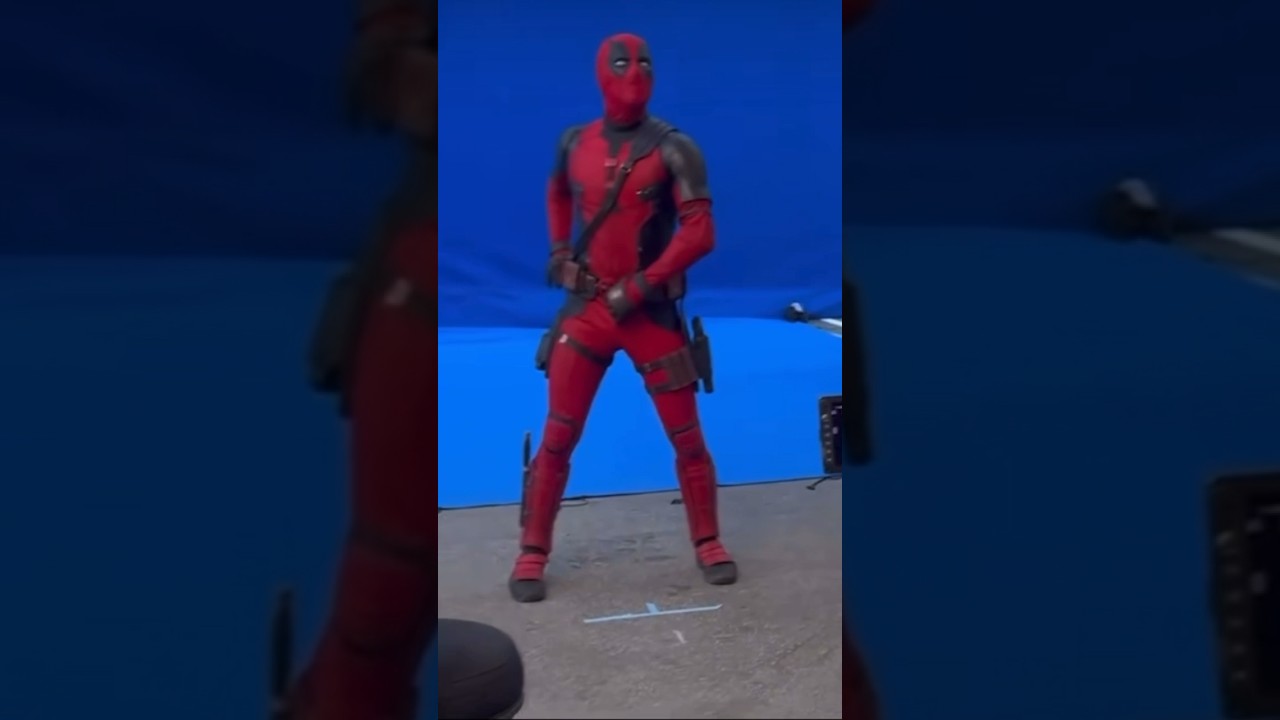 Nick Pauley (Ryan Reynolds dance double) behind the scenes #shorts #shortsfeed #deadpool