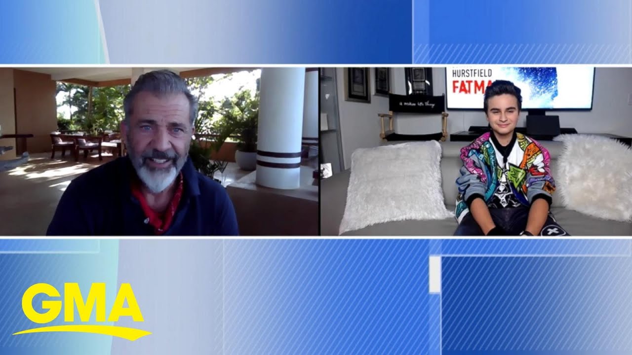 Mel Gibson and Chance Hurstfield talk new movie, ‘Fatman’