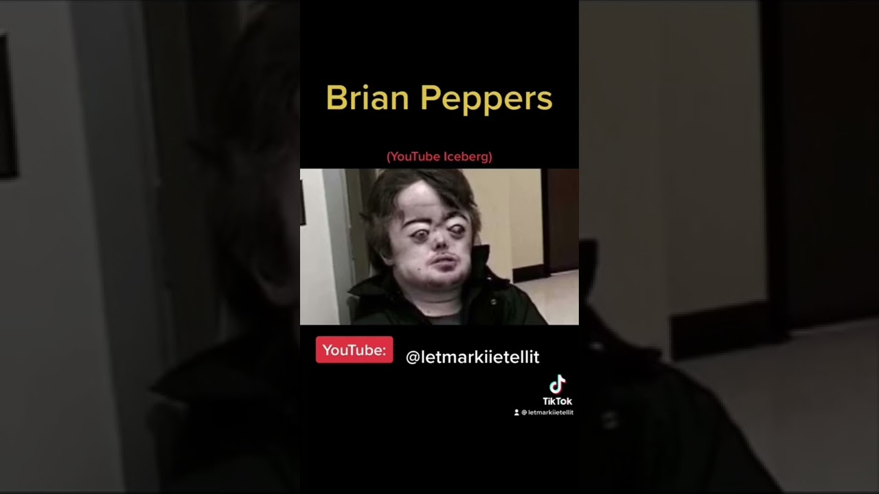 Brian Peppers (YouTube Iceberg) #shorts