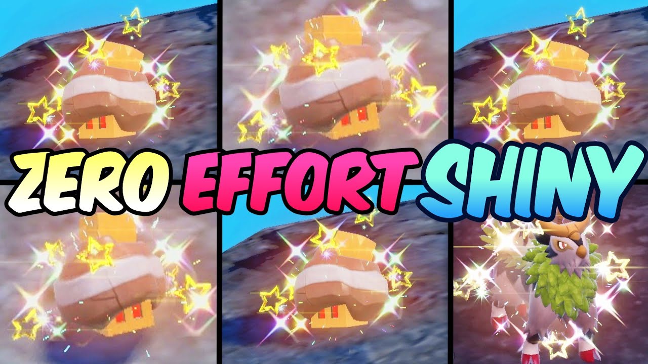 Get Shiny Nacli Family with ZERO EFFORT in Pokemon Scarlet Violet