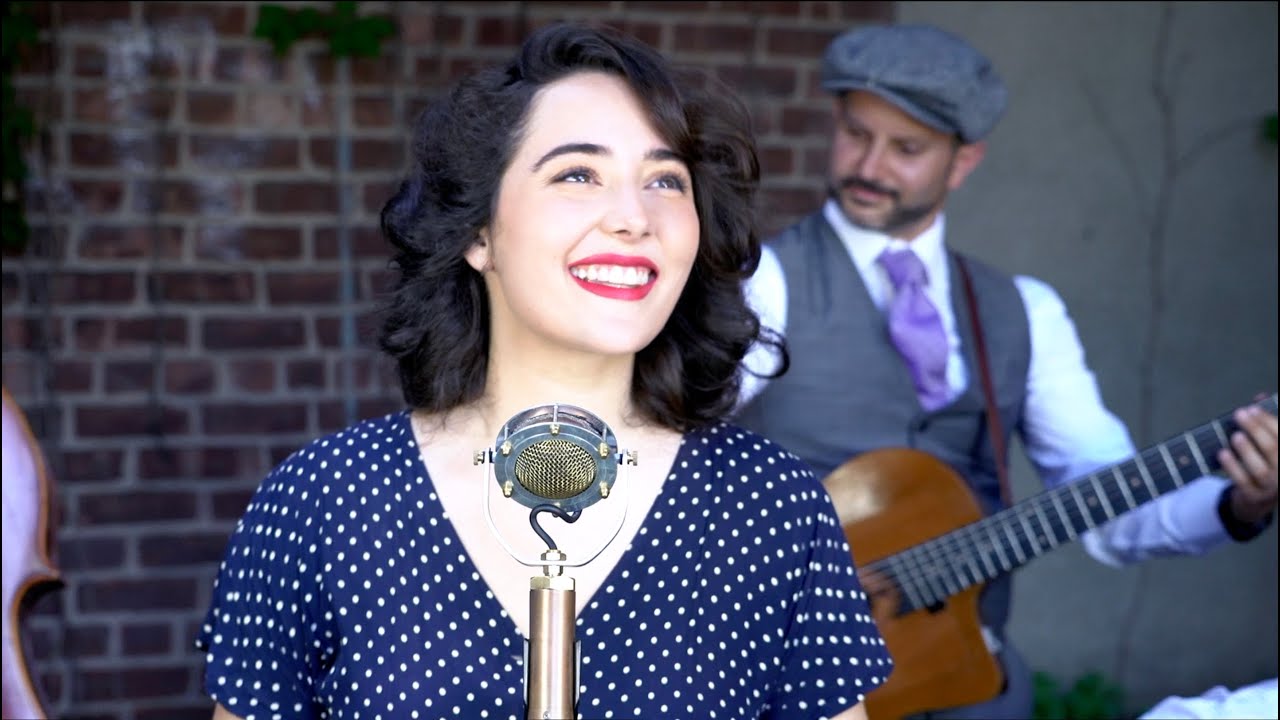 Tatiana Eva-Marie & Avalon Jazz Band - La Mer ("Beyond The Sea" in FRENCH)