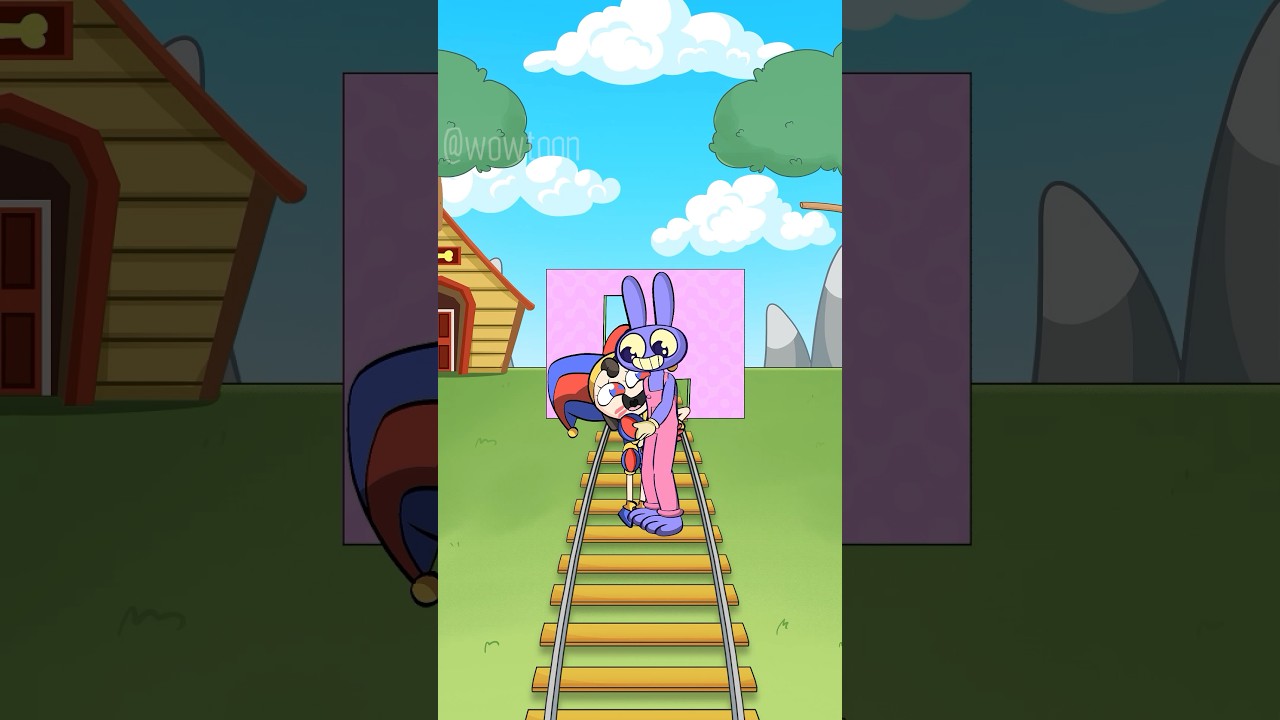 JAX Love POMNI PUZZLE Challenge / The Amazing Digital Circus (TADC) // Wow Toon