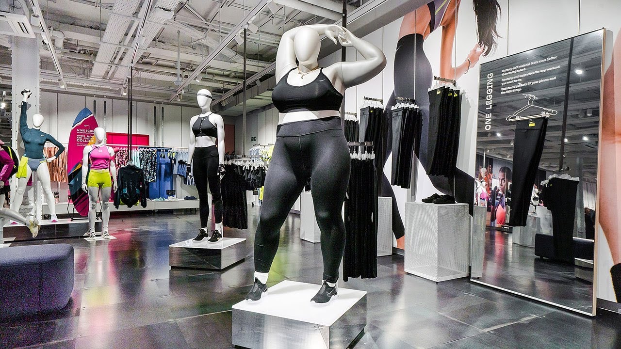 Nike introduces plus-size mannequins
