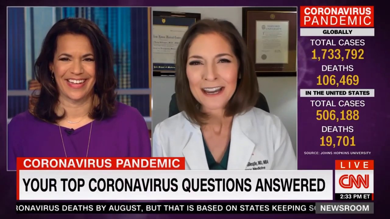 Your Top Coronavirus Questions Answered - CNN Newsroom with Fredricka Whitfield