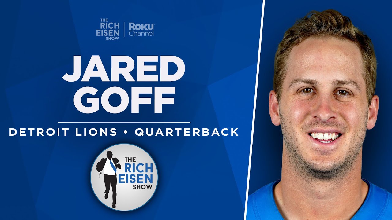 Lions QB Jared Goff Talks Amon-Ra, Dan Campbell, Ravens Loss & More with Rich Eisen | Full Interview