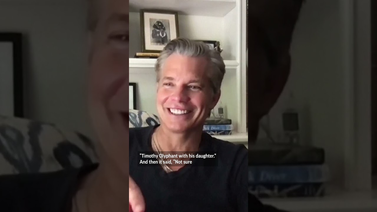 Timothy Olyphant jokes about his daughter getting called a 'nepo' baby.