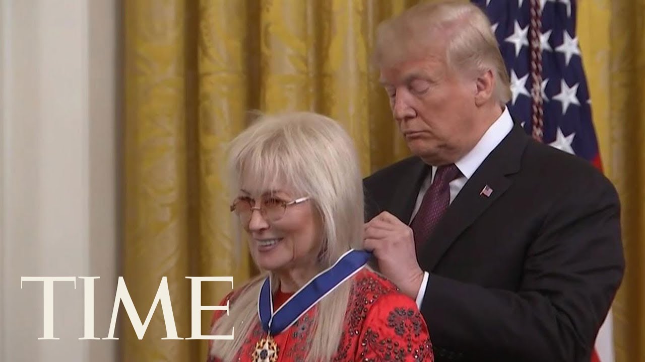 President Trump Honored GOP Megadonor Miriam Adelson | TIME