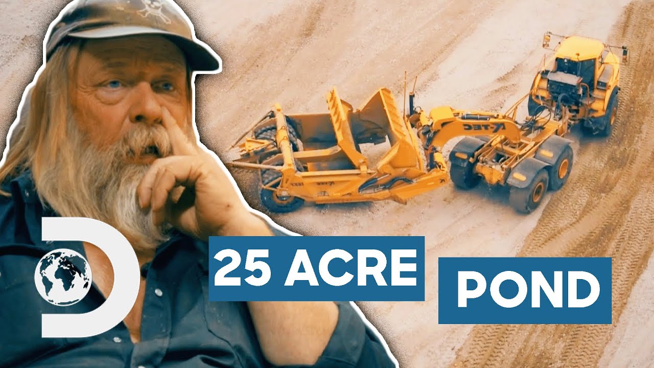 Tony Beets Builds The Biggest Settling Pool On Paradise Hill | Gold Rush