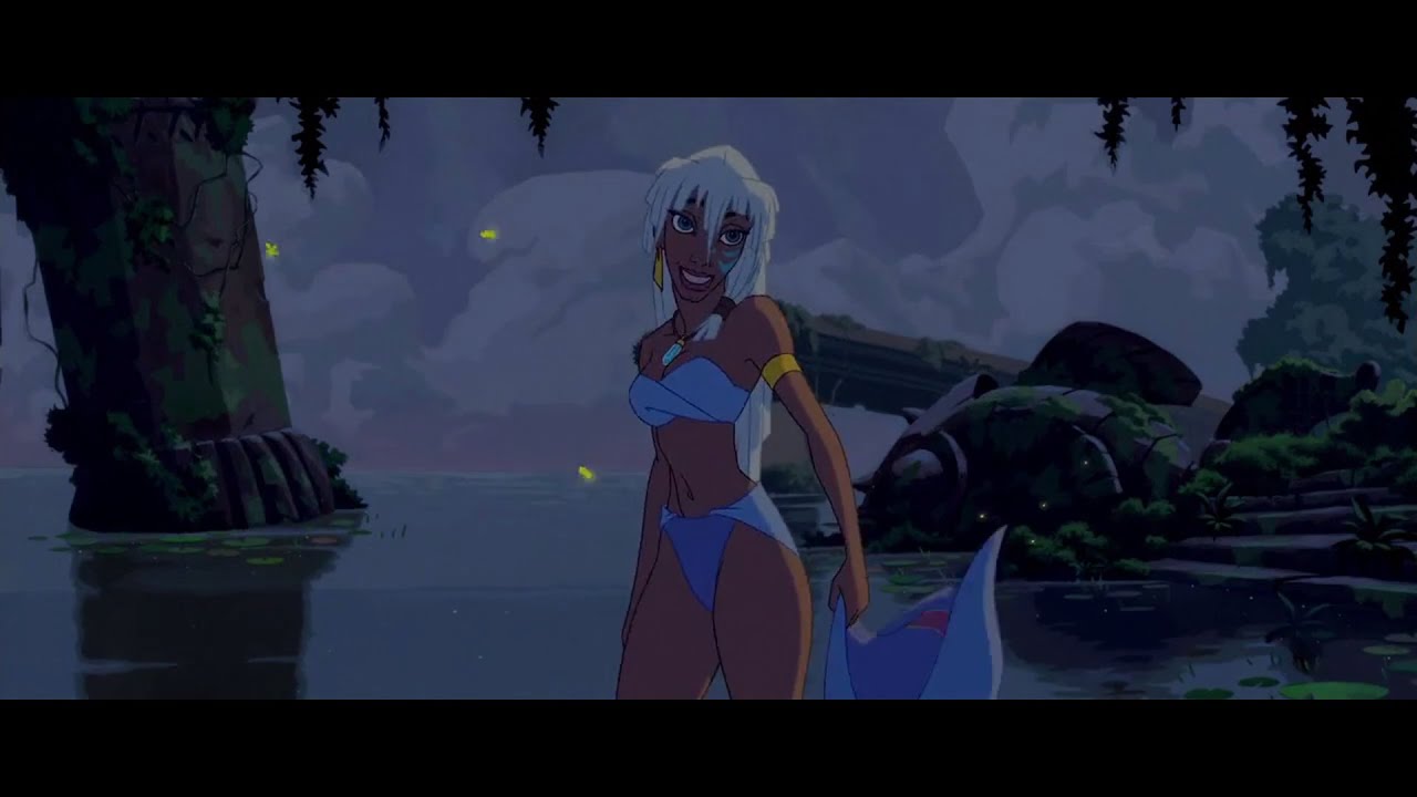 Milo calls Kida a pretty girl - Atlantis