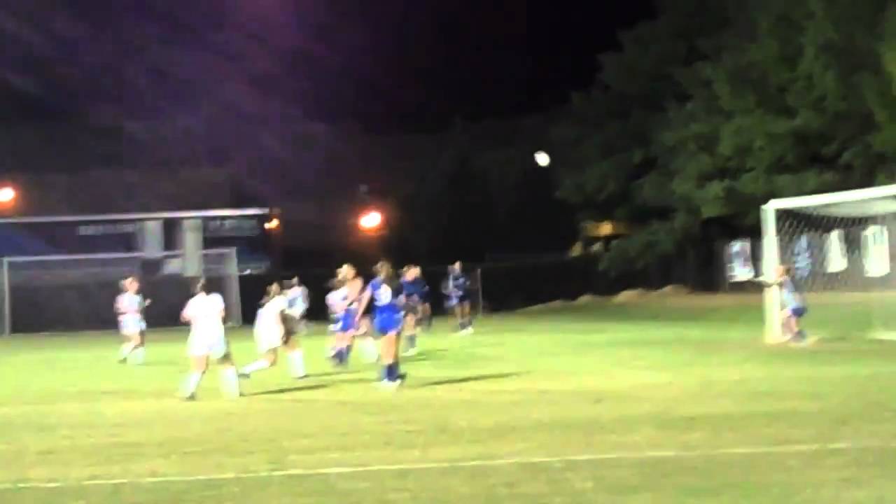 Lucy Pater's goal off Karli Crosby (092110)