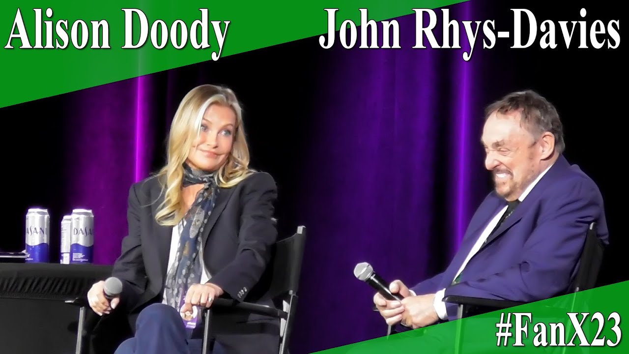 Alison Doody and John Rhys-Davies - Full Panel/Q&A - FanX 2023