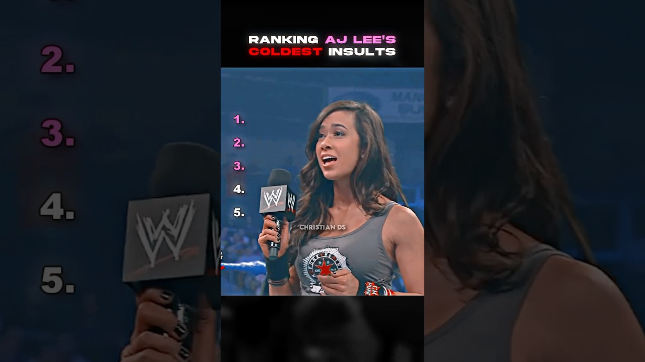 AJ Lee's Coldest WWE Insults 🔥