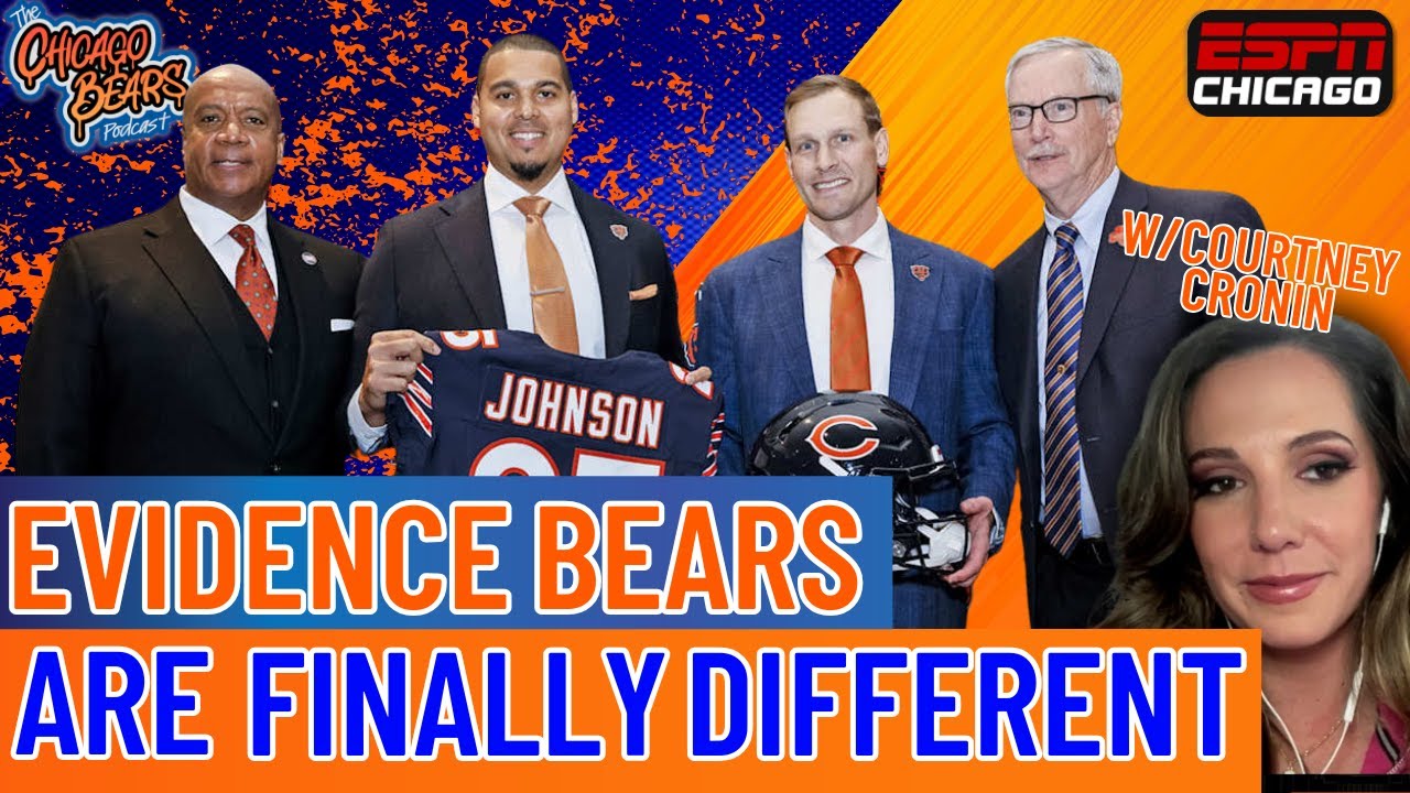 The Chicago Bears Have NEVER Done This Before w/Courtney Cronin | The Chicago Bears Podcast