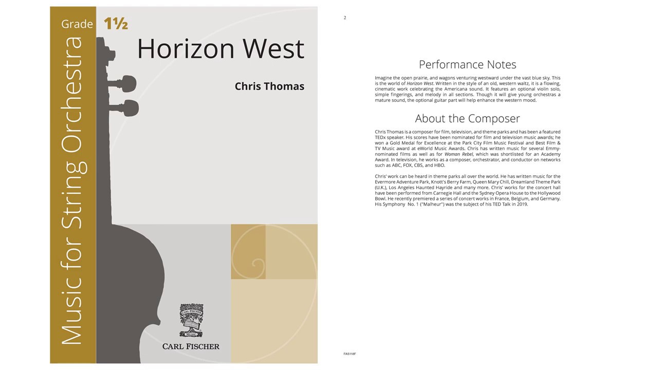 Horizon West (FAS118) by Chris Thomas