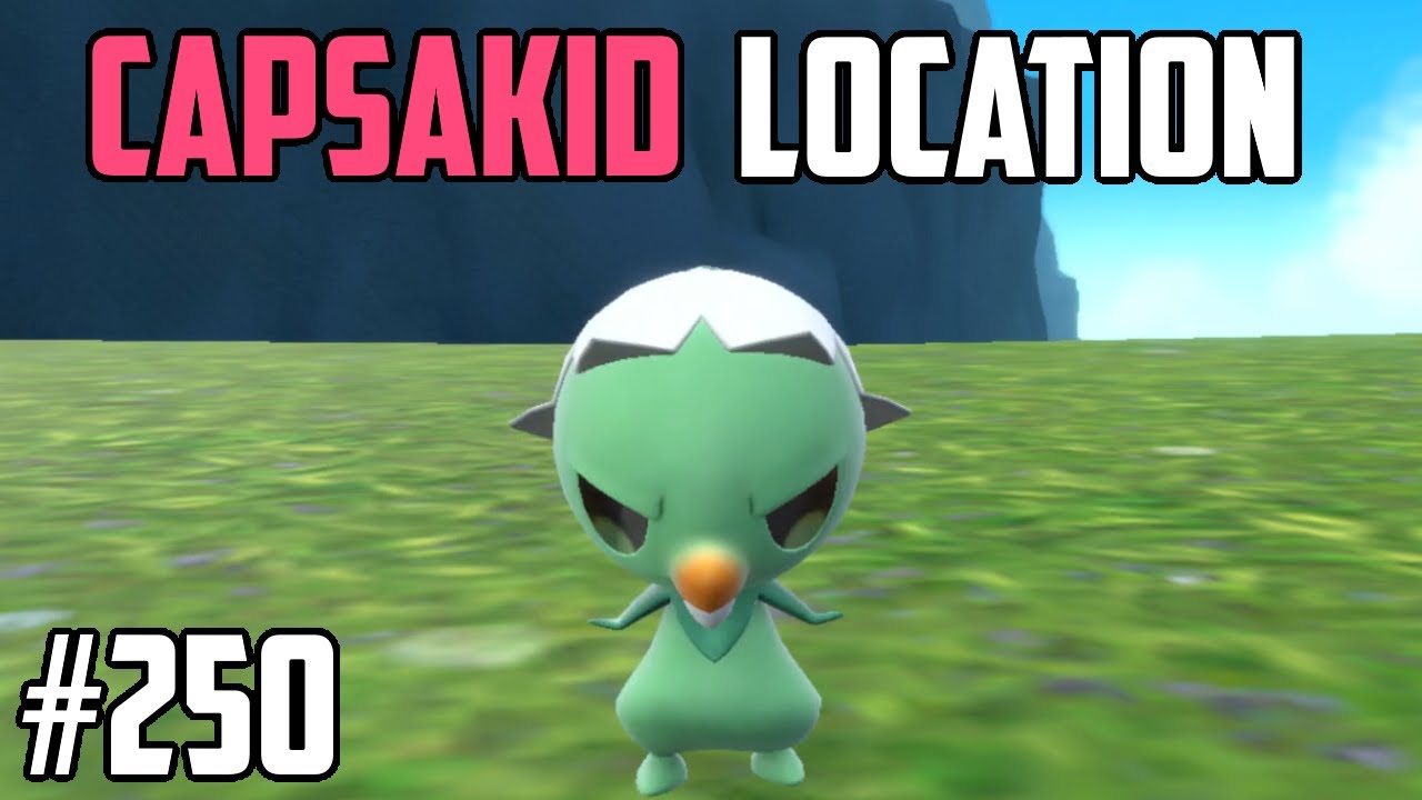 How to Catch Capsakid - Pokémon Scarlet & Violet