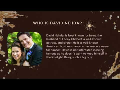 David Nehdar:Husband of Lacey Chabert, Know About His Biography, business, family net worth & more!!