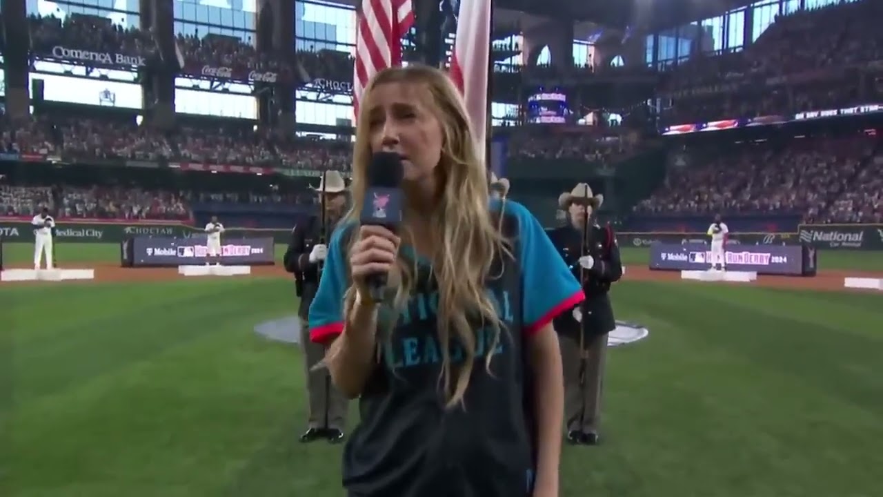 MLB Home Run Derby National Anthem 2024 by Ingrid Andress