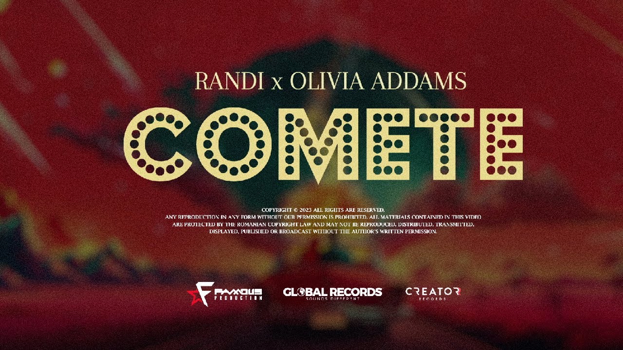 Randi x Olivia Addams - Comete | Official Vizualizer