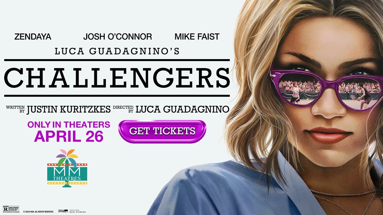 Challengers trailer | Now Playing at MM Theatres