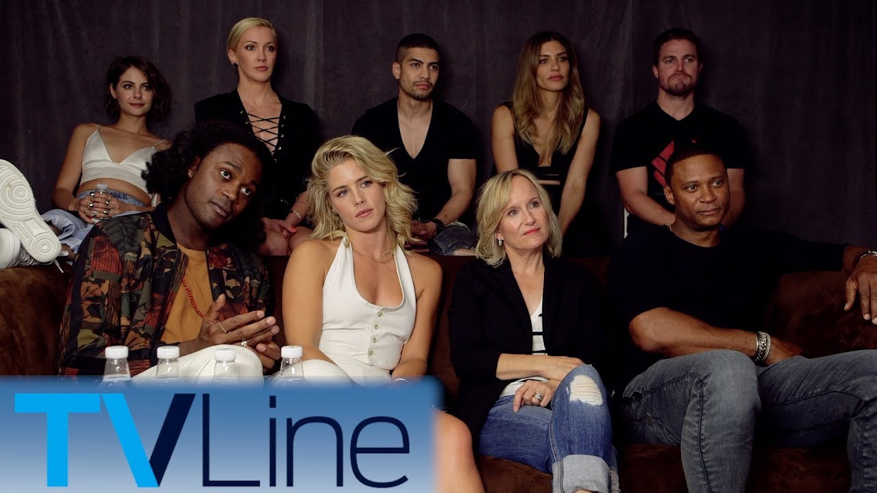 Arrow Interview | Michael Emerson Reaction + Double Wedding? | Comic-Con 2017 | TVLine