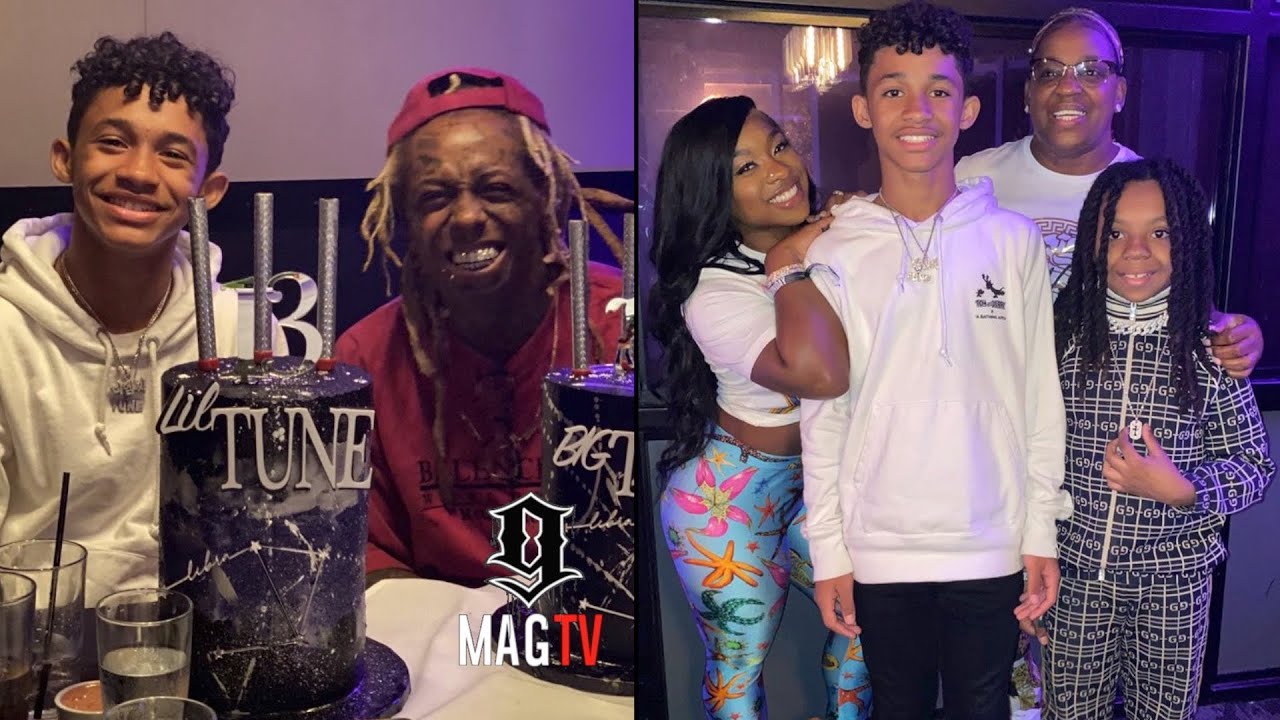 Lil Wayne Celebrates Son Tunie's 13th B-Day! 🎂