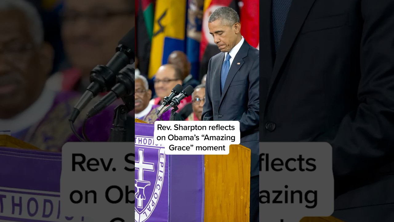 Rev. Sharpton reflects on Obama's 'Amazing Grace' moment