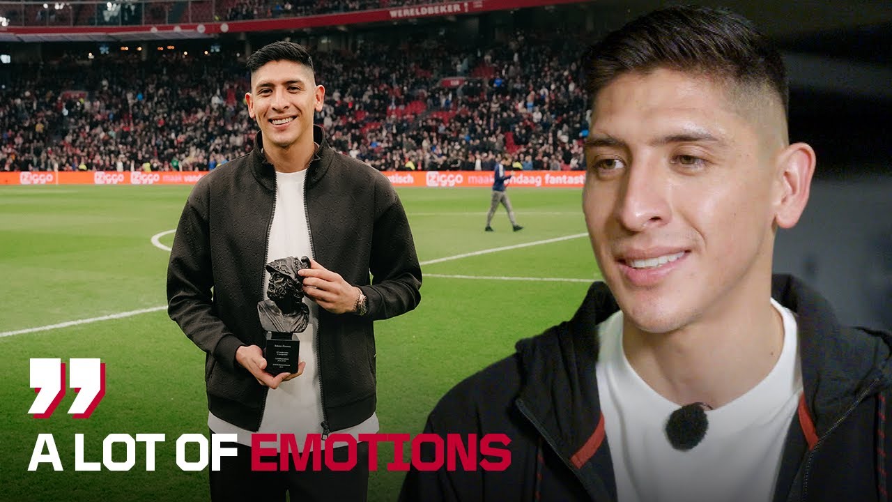 Farewell Edson Álvarez 👋 | 'From the first moment, I felt a good connection with the fans' 🥰