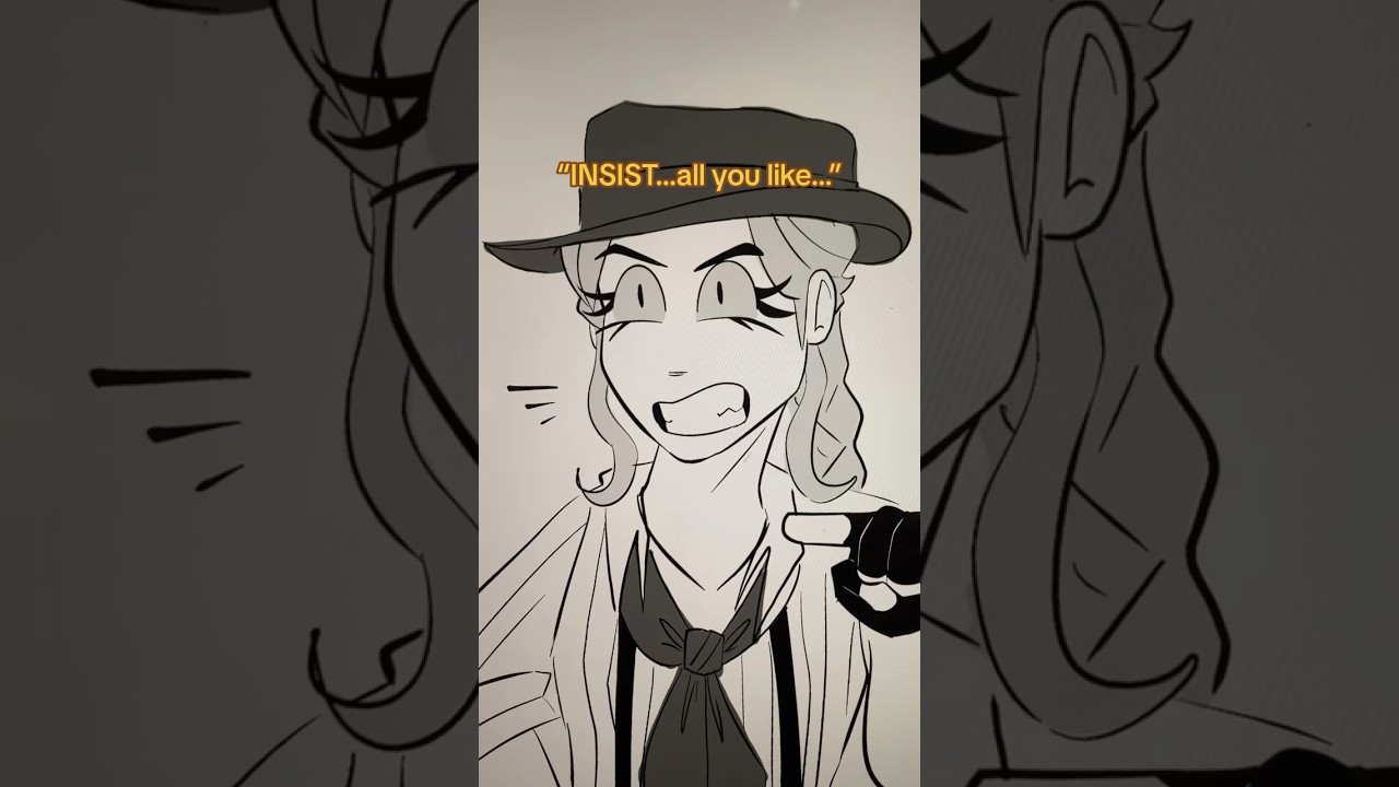 More Arthur and Sadie • RDR2 #gaming #rdr2 #memeanimation #scene #mystyle #drawing #arthurmorgan