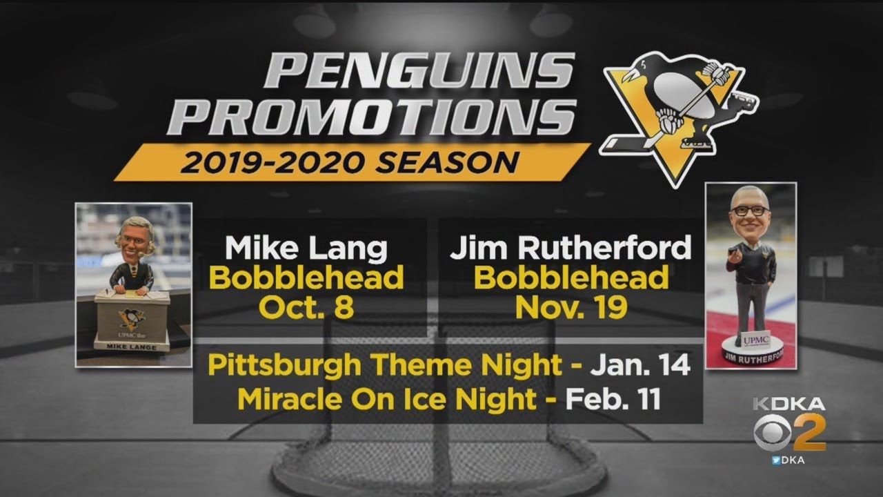 Penguins Announce Promotional Schedule