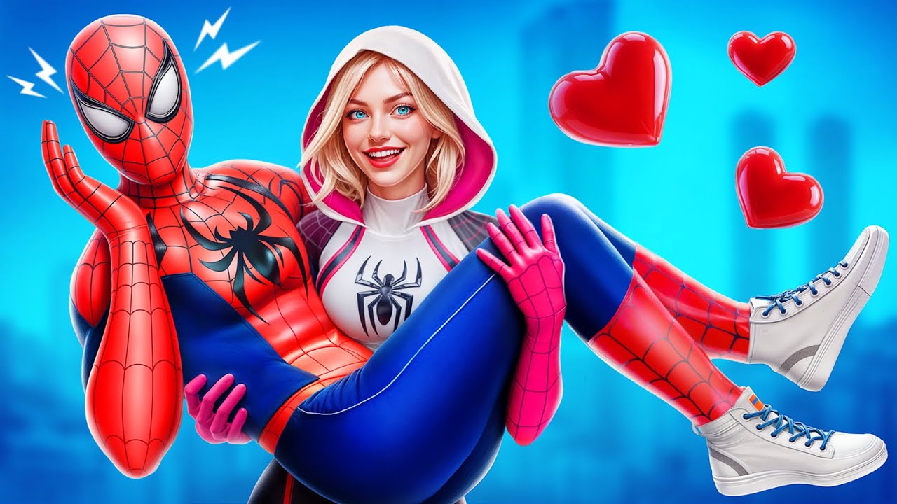 Gwen Stacy Fell in Love With Spider-Man! How to Become Superhero!