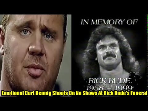 Emotional Curt Hennig Shoots On No Shows At Rick Rude's Funeral