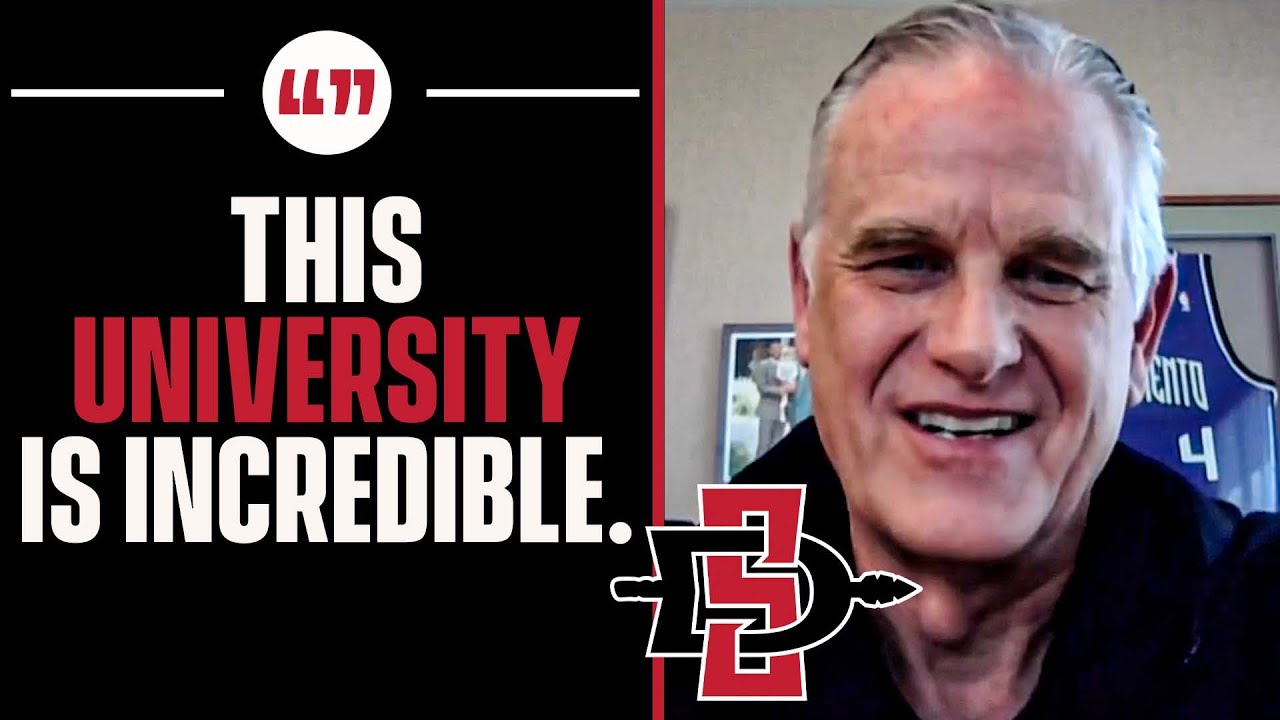 Brian Dutcher COMPARES His Time Coaching At San Diego State & Michigan In Final Four I CBS Sports