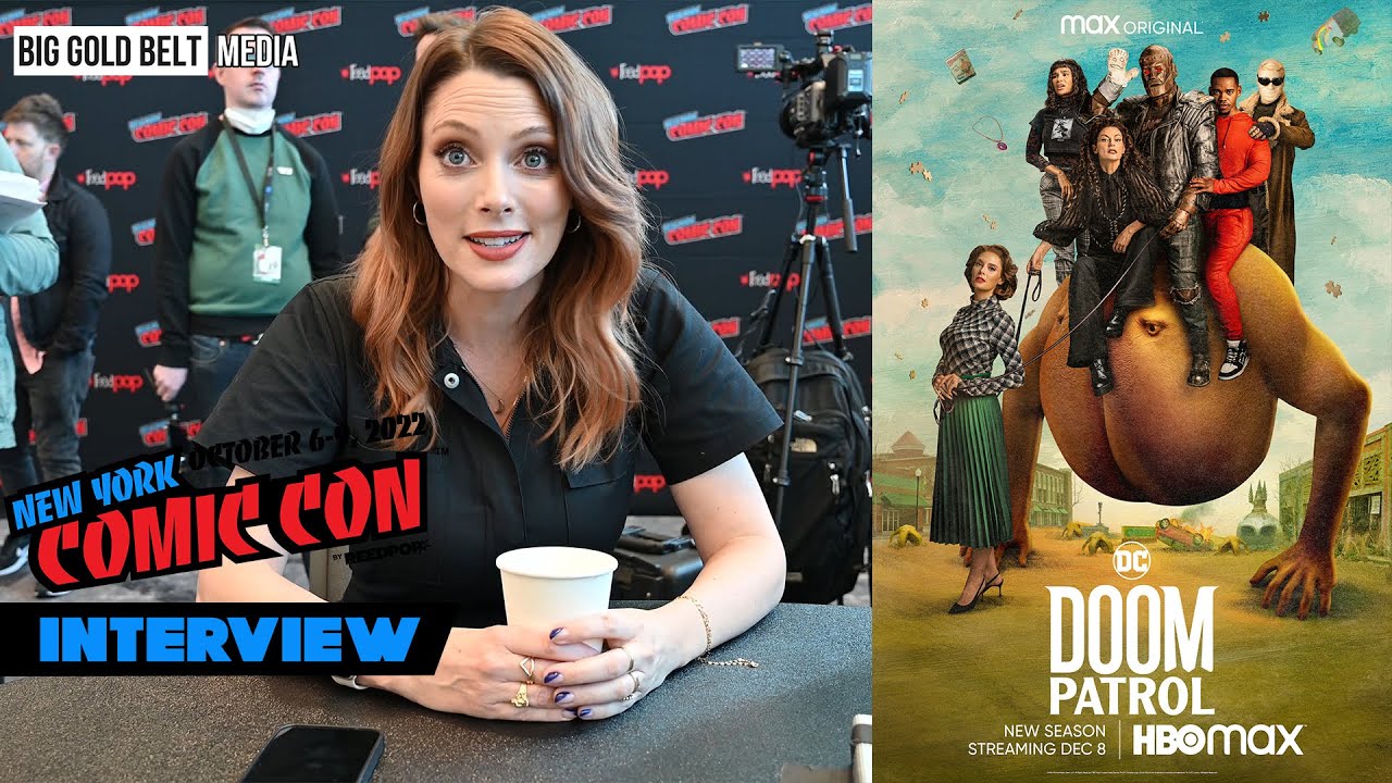 April Bowlby Interview | Doom Patrol Season 4 “Elasti-Woman” aka “Rita Farr” | NYCC 2022