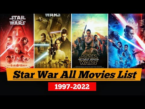 Star War All movies List || Star war Movies in order || Star war All Part (1997-2022) ||