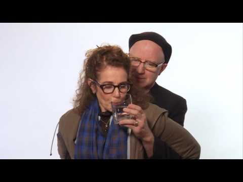 Debra Winger & Arliss Howard enjoy a drink