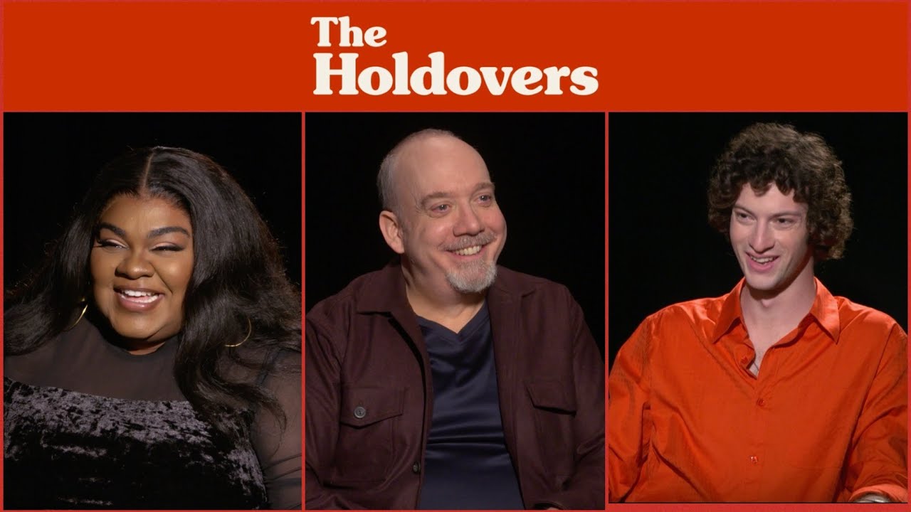THE HOLDOVERS Cast Interview! Paul Giamatti, Da'Vine Joy Randolph, Dominic Sessa