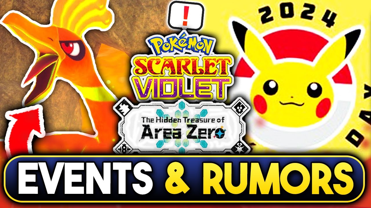 POKEMON NEWS! NEW DLC EVENTS! POKEMON WHITE GOLD RUMORS, GEN 5 HINTS & MORE! Scarlet & Violet DLC