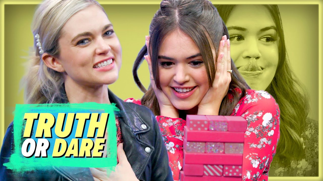 Legacies' Kaylee Bryant and Jenny Boyd Play Truth or Dare Jenga