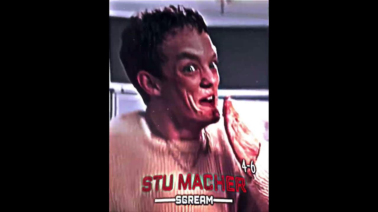 WILLIAM AFTON VS STU MACHER and ... | Matthew Lillard | #fnaf #scream #movie #shrots