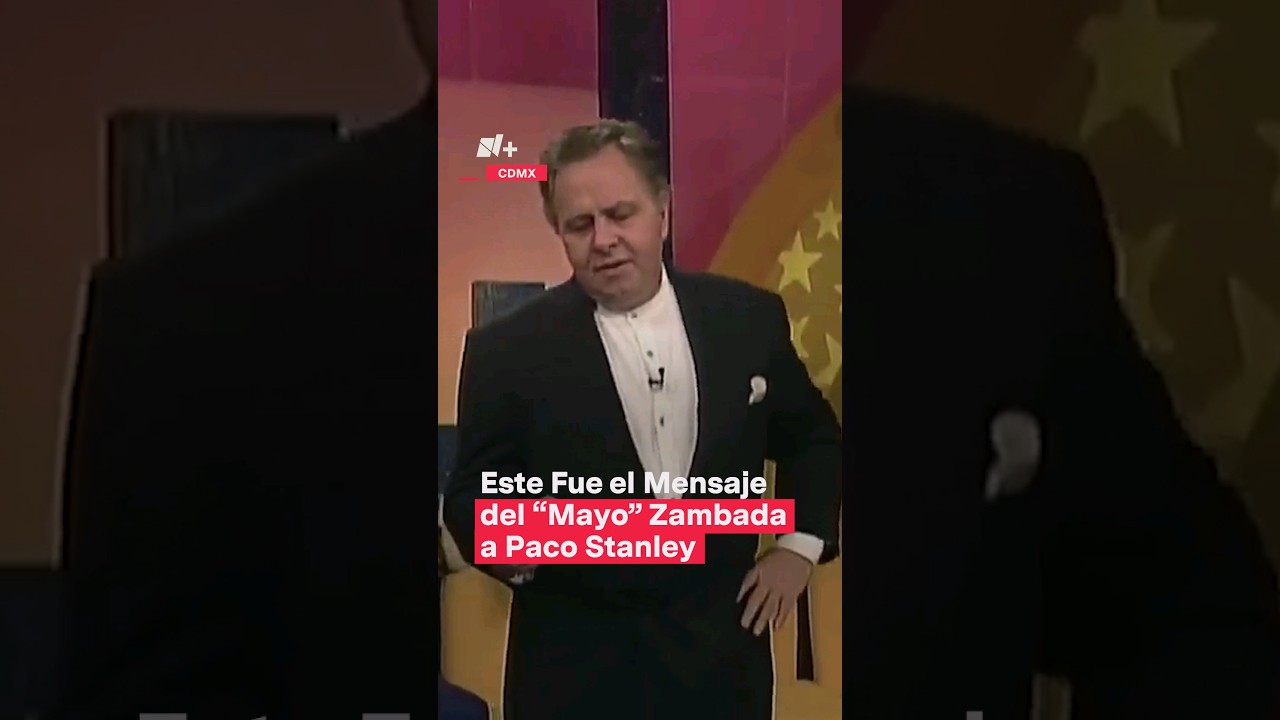 Este fue el mensaje del “Mayo” Zambada a Paco Stanley - N+ #Shorts