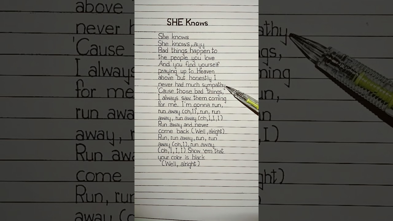 j. cole she knows lyrics #sheknows #lyrics #jcole
