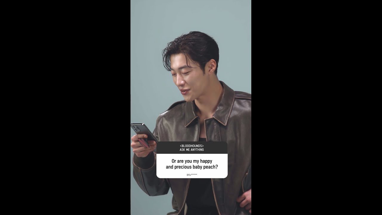 How Woo Do-hwan and Lee Sang-yi became BFFs | Ask Me Anything | Bloodhounds [ENG SUB]