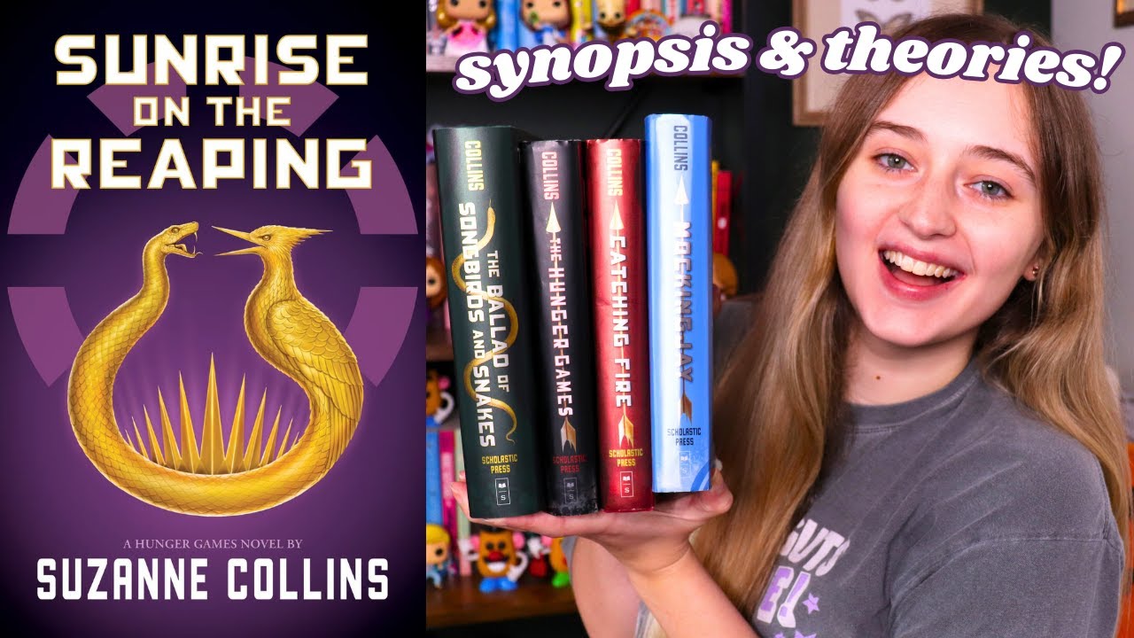 THE NEW HUNGER GAMES BOOK (sunrise on the reaping cover & synopsis reveal!)