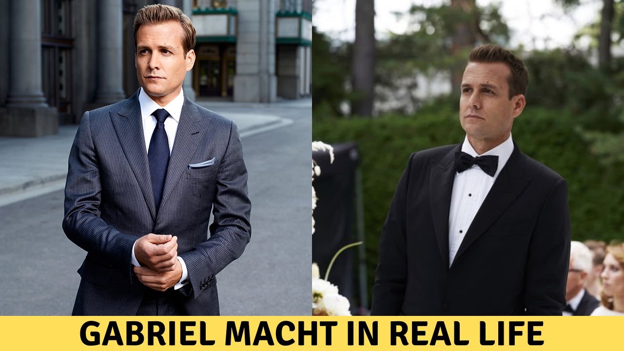 Gabriel Macht as Harvey Specter from Suits
