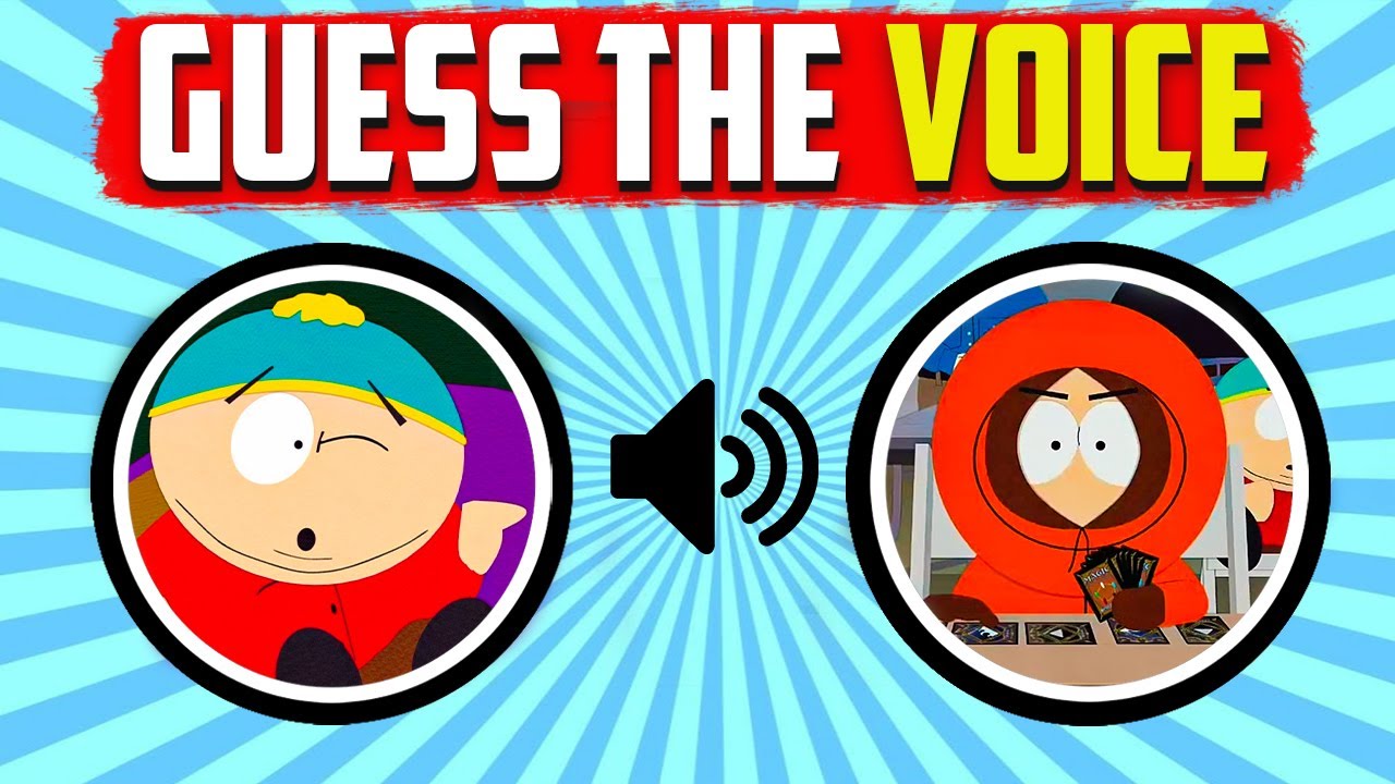 Guess The South Park Characters by VOICE | South Park Quiz