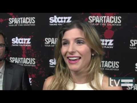 Viva Bianca ("Ilithyia") Talks Spartacus Season 3 (Starz)