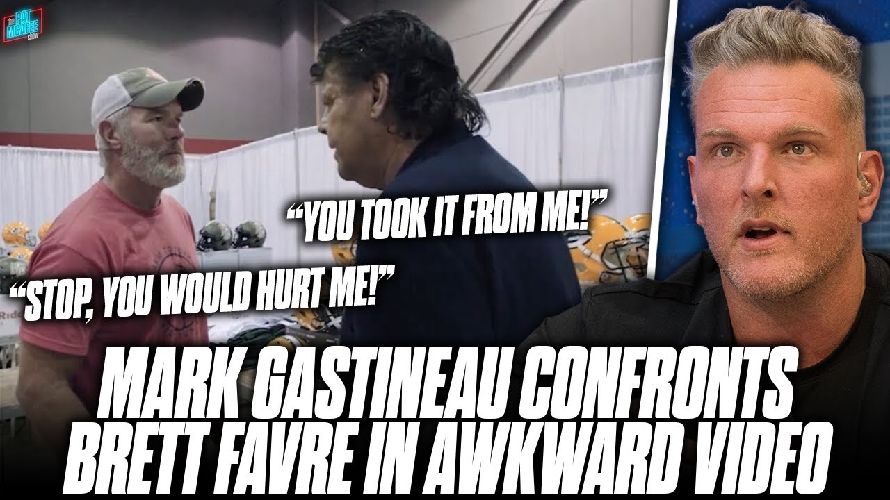 Mark Gastineau Confronts Brett Favre Over Sack Record Controversy In Awkward Clip... | Pat McAfee
